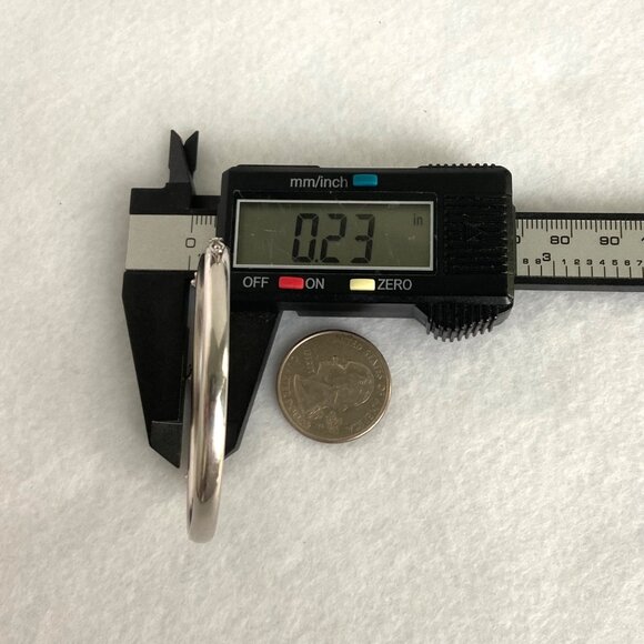 Sterling Silver 925 Youth XS Women Enamel Ladybug Oval Bangle Bracelet Sz 5.75" - Picture 15 of 16